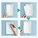 PIQOLA 2 pcs Chore Chart for Kids Multiple Kids ADHD Tools Checklist Board Routine Schedule (My Chores-2pcs)