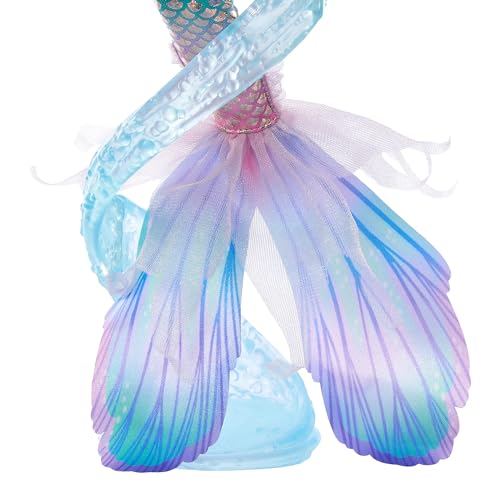 Mattel Disney Arielle, die Meerjungfrau - Deluxe-Meerjungfrauenpuppe mit Haarperlen und Puppenständer für fantasievolles Spielen und… – Ansicht 5