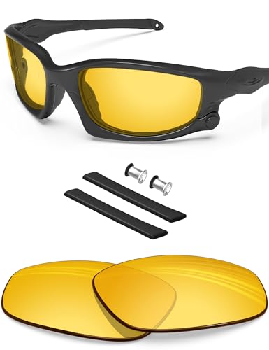 Image of BLAZERBUCK Polarized Replacement Lenses&Sock Kit for Oakley Split Jacket OO9099 Sunglass