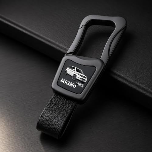 Image of Greenworld Scratch proof Fob Key Heavy Duty Keychain Compatible With New Mahin-dra Scorpio /bolero /xuv700 /xuv300 /3xo with new mahin-dra logo