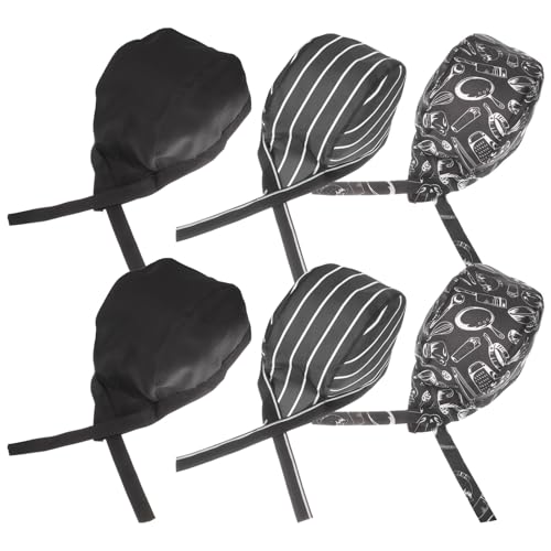 Chapeaux cuisine coton pour le service en restaurant et les traiteurs