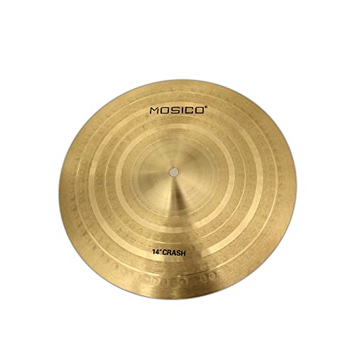 Mosico Cymbal Pack Drum Cymbal Set 10"Splash+13"Hihats+14"Crash Drum Cymbal Pack (10",13"Pair,14") #TOP4