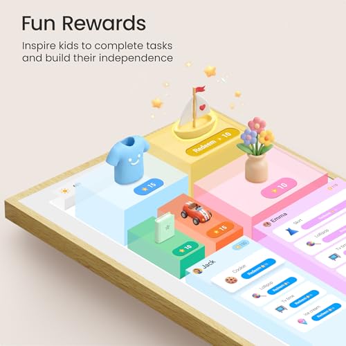 Image of Dragon Touch 15.6 inch Digital Calendar Chore Chart - Digital Picture Frame, Smart Family Planner, Hearth Display Desk Digital Calendar Best Gift for Women, Mom,Christmas, Wedding