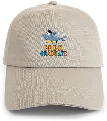 CafePress Preschool Graduate Shark Adjustable Baseball Cap