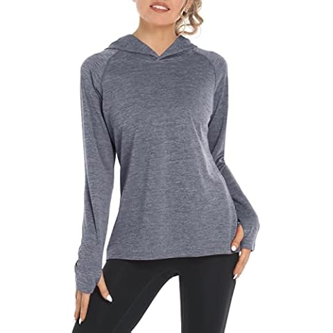 KEFITEVD Sudaderas con Capucha de Manga Larga UPF 50+ Cover