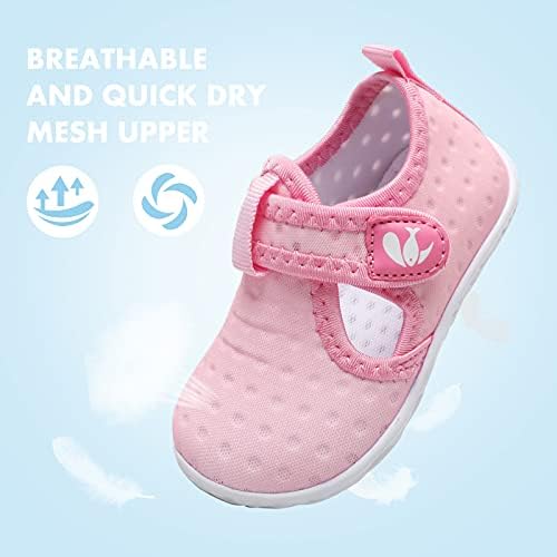 FEETCITY Baby Water Shoes Kids Lightweight Comfort Aqua Socks Quick Dry Barefoot for Beach Swim Pool Toddler 6 — view 4
