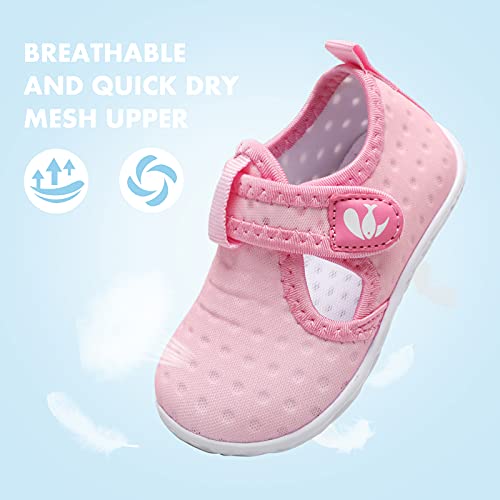 FEETCITY Kids Boys Girls Summer Athletic Water Shoes Aqua Socks Quick Dry Barefoot for Beach Swimming Pool4