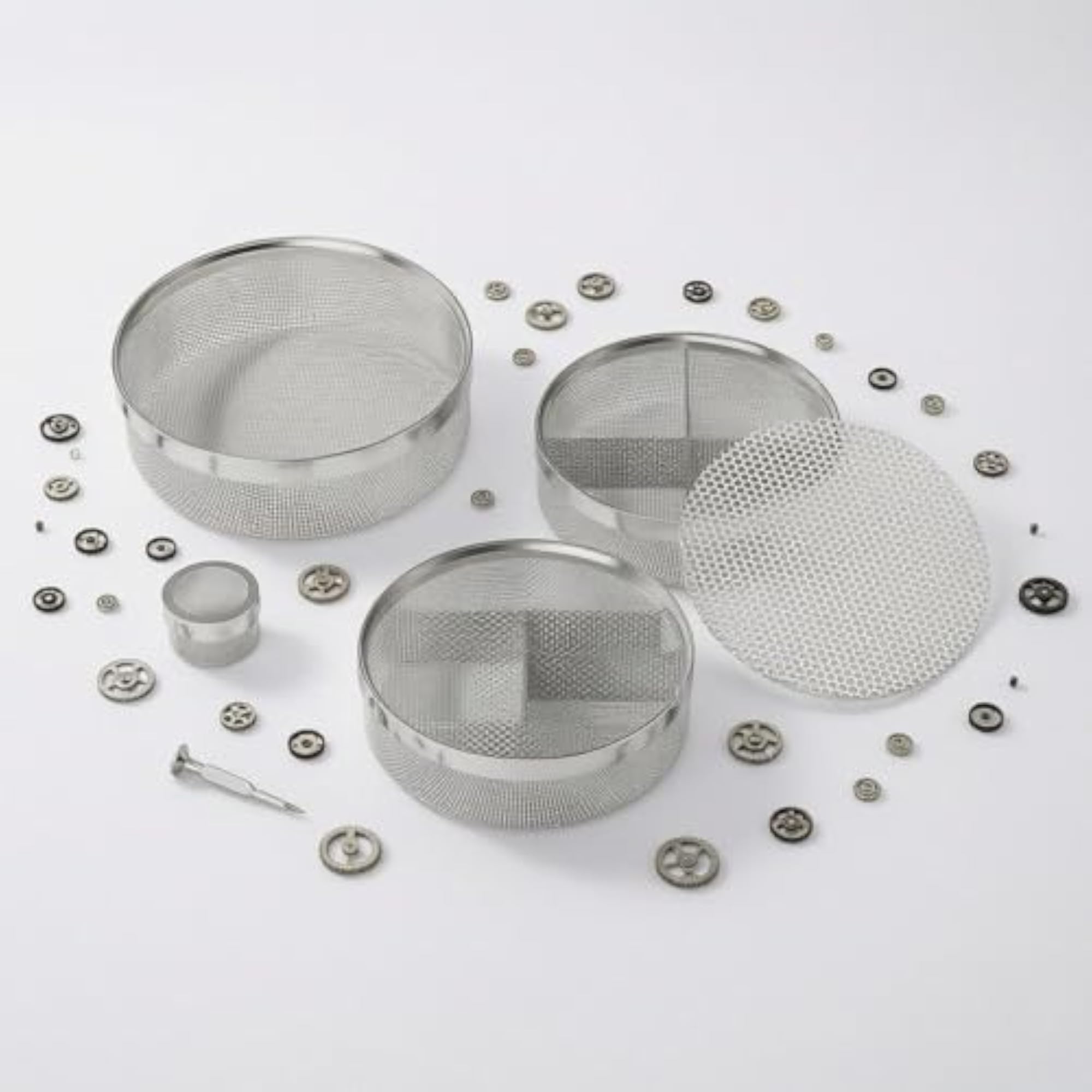Segmented Dividers Watch Parts Basket for Watchmakers