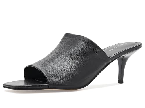 Calvin Klein Chaney bottines cuir noir femme 38 chaussure mode hiver