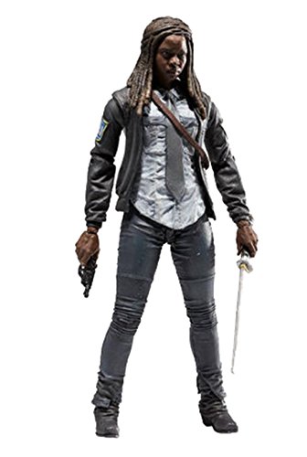 The Walking Dead Figurine à Collection Michonne,15,2 cm, Série 9