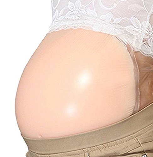 Coque en Silicone Faux Belly, Accessoires de Cosplay, Doux et Fausse Grossesse Ventre, Artificielle de Grossesse Bump, 8-10 Mois, 2500 g
