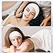 obeoby 100 Pcs Disposable Spa Headband for Women, Stretch Non-woven Disposable Skincare Facials Headbands for Esthetician Supplies, Spa