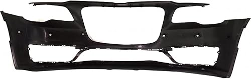 Miniatura 2 de Cubierta de parachoques delantero para Chrysler 300 2017 18 19 2020 imprimado | con orificios para sensor de ayuda de estacionamiento | Parachoques