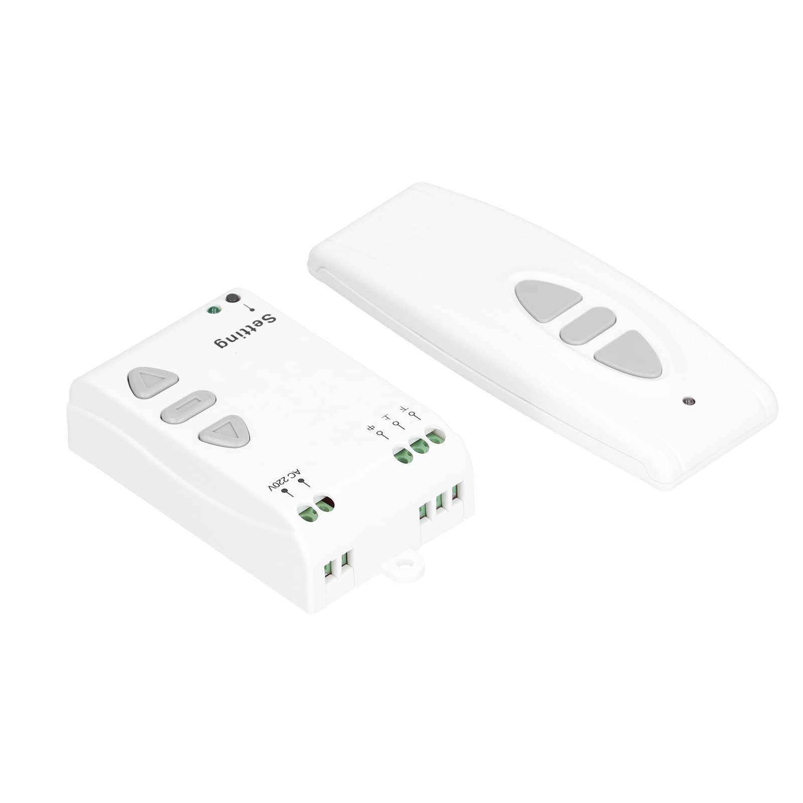 Télécommande sans fil pour écrans de projecteur, contrôle de moteur sans fil 220 V, utilisé pour rideau de moteur AC ou écrans électriques, avec télécommande sans fil