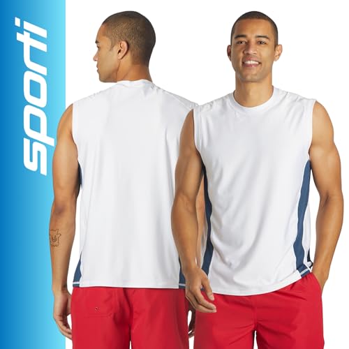 Sporti Men's Sleeveless UPF 50+ Comfort Fit Rashguard2