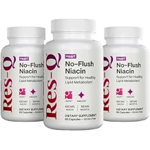 Res-Q No-Flush Niacin Formerly HDL+ 60 capsules, 3-Pack