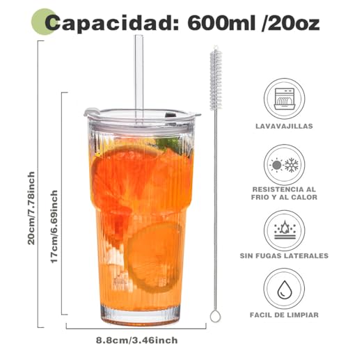La mejor comparación de Vaso con tapa y popote para comprar hoy. 26 Imagen adicional