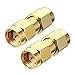 Produktbild TengKo RF Koaxialer Adapterstecker SMA Koaxialsteckverbinder SMA Stecker auf SMA Stecker (2er Pack)
