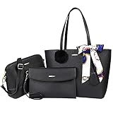 【Praktisch und funktional】 Die Handtasche und Umhängetasche kann Ihr iPad, Geldbeutel, Makeups, Handy, kleine Wasserflasche, Parfüme, Handschuhe und anderes halten und Ihre Hände befreien. Sie können auch die Brieftasche verwenden, um nur Geld und Karten zu tragen. Perfekt für Geschenk, Alltagsleben, Arbeit, Büro, Reise, Shopping, Party, Einkaufen, Ausflüge und andere Anlässe.
