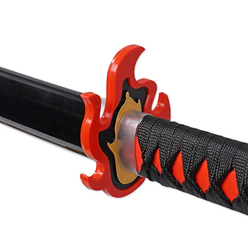 Zisu Anime FireGod Tanjiro Sword, About 41 inches, Hashira Pillars & Protagonist Sword, Anime Original Texture (Silver-FireGod) by Zisu - Used condition - Image 6