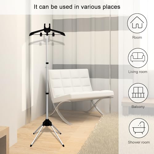 Garment hanger for steaming clothes,Steam rack for clothes,Handheld garment steamer rack,Clothes hanger for steam ironing,Steam stand clothes,Steamer pole,Steamer Hanger standing, steam iron stand by TONINT - Image 4