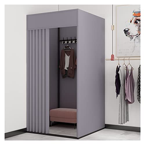 Vestidor portátil de privacidad con cortina de sombreado, probador móvil para boutiques, fiestas y eventos, asegurando privacidad y comodidad