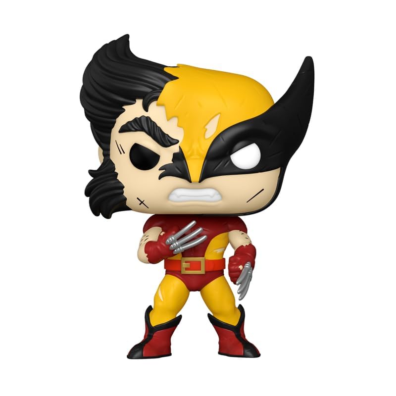 Amazon.com: Funko Pop! Vinyl: Marvel - Wolverine *Battle Damage