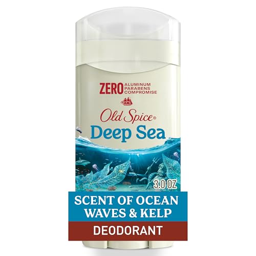 Old Spice Deodorant for Men Deep Sea with Ocean Elements Scent Inspired by Nature 3 oz