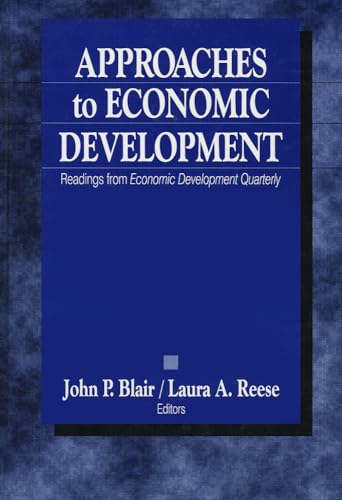 Approaches to Economic Development: Readings From Economic Development Quarterly