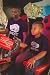 Freedomtees Best Buds Father and Son Matching Shirts (Men's XL Kids S 6-8) Black