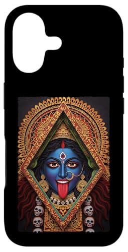 Maa Kali Fierce Divine Feminine Minimal Retro Poster Art Case for iPhone 17