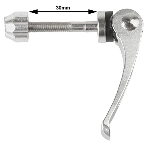 Ventura Alloy Quick-Release Bike Seat Pin, Silver - Thumbnail 2