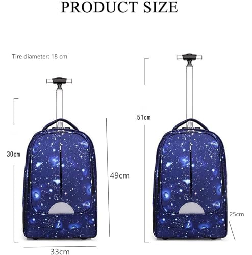 Checked Luggage Carry On Luggage 20 Inch Water Resistant Carry On Luggage Business Bag, Computer Backpack Trolley Luggage Suitcase (Color : C, Size : 20in)2