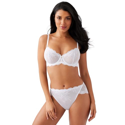 Wacoal Women's Vivid Attraction Unlined Mid Coverage Underwire Bra, 8513844