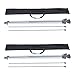 T-SIGN X Banner Stand, Banners & Signs for Business - 23inch x 63inch to 32inch x 78inch Adjustable Banner Holder - Portable Retractable Banner with Bag - Banner for Trade Show & Display (Pack of 2)