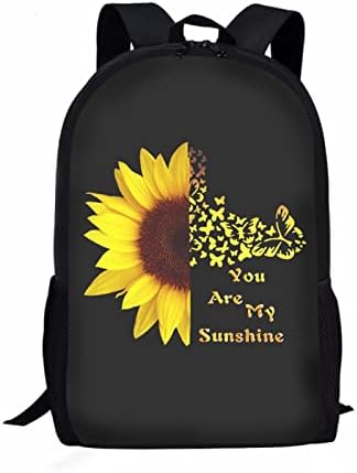 Dolyues Backpack for Kids Boys Girls Casual Big Capacity School Bags Teenager Rucksack with Side Bottle Pockets