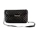 Fashion Story Women Shoulder Bag Clutch Quilting Handbag Purse Hobo Messenger (Black)