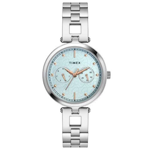 TIMEX Analog Blue Dial Womens Watch - TWEL16600 (B0BQM1L9W5) Amazon Price History, Amazon Price Tracker
