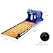 kjhzqb Electronic Bowling Alley Game, Family Bowling Game, Indoor Bowlings Ball Sports Games Console, Perfect Indoor Activity for All Ages