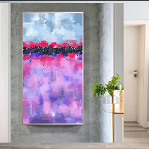 Art Prints Pour Salon Décoration Toile Peintures Paysage Abstrait Moderne Vert Doré