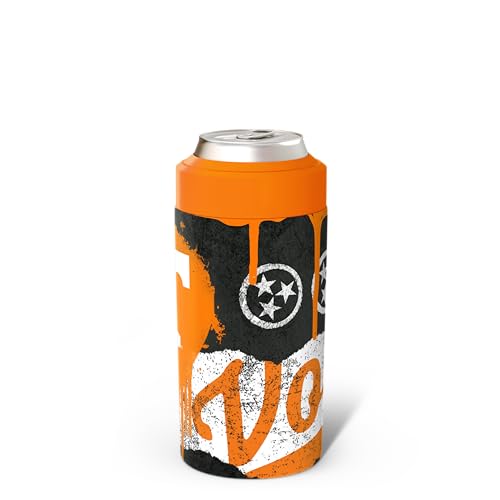 Image of Frost Buddy Universal Can Cooler - Fits 12 & 16 oz (Tennessee Vols | Drip) | 20x colder, cold up to 24 hrs | Sleek, lightweight design | Premium build quality | Coffee-mug ready with add-on lid