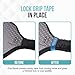 Palms-O-Aces Pickleball Paddle Grip Band | Silicone Band with Textured Grip | Secures Paddle Tape Firmly | Enhances Control and Comfort | Lightweight Accessory | Suitable for All Level | Light Blue 3B