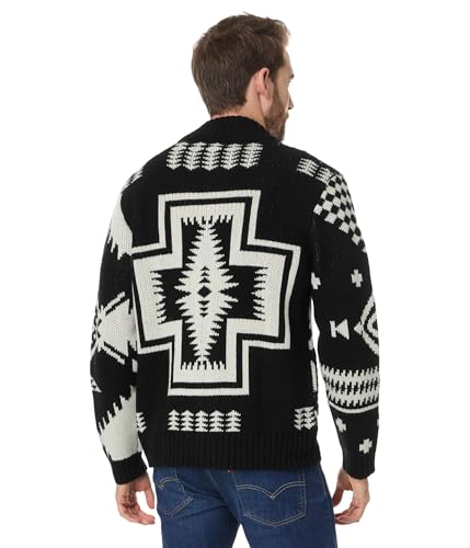 Pendleton Men's Patchwork Icons Bomber Cardigan2