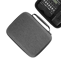 Linkidea Hartschalen-Reiseetui kompatibel mit Zoom G1X Four, B1X Four, A1X Four, Gitarren- und Bass-Multieffektprozessor (Dunkelgrau)