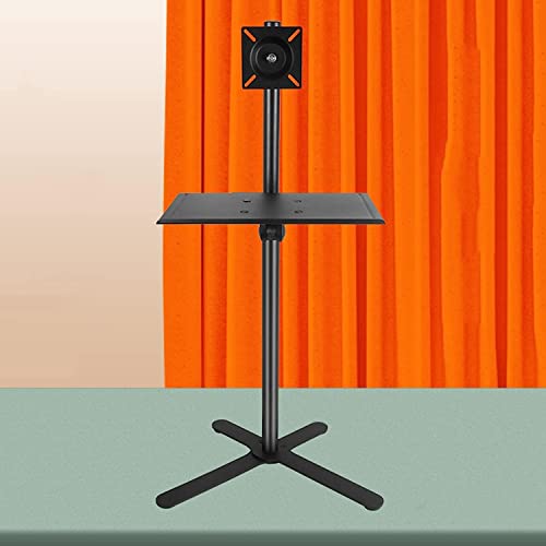 Soporte de piso para TV de 12 a 27 pulgadas ajustable