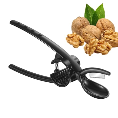 Walnut Pliers Breaker, Chestnut Opener Tool, Metal Nut Breaker, Non-Slip Nut Cracker, Multifunctional Chestnut Clip, Portable Nut Cracker, Kitchen Nut Tool, Chestnut Cracking Tool for Kitchen