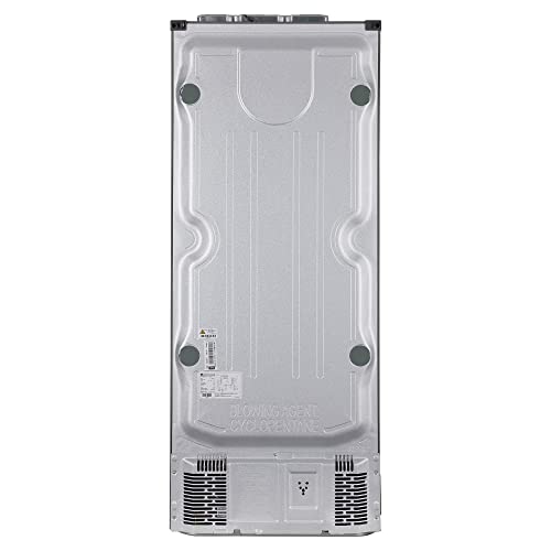 Image of LG 446 L 1 Frost-Free Smart Inverter Double Door Refrigerator ( GL-T502APZR, Shiny Steel, Convertible with Door Cooling+), Free 1 Year Extended warranty