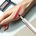 Lip Brush Applicators-Retractable Exquisite Professional Lipstick Brushes- Lipstick Gloss Makeup Brush Tool For Women and Girls (Pack of 1，Silver) - Image 5