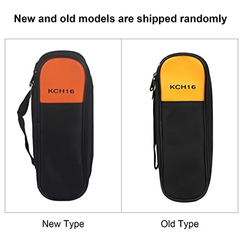 Image of LiebeWH Multimeter Case, KCH16 Multimeter Clamp Meter Bag Storage Case Fit for F302 F303 F305 with and Dust Proof Functions