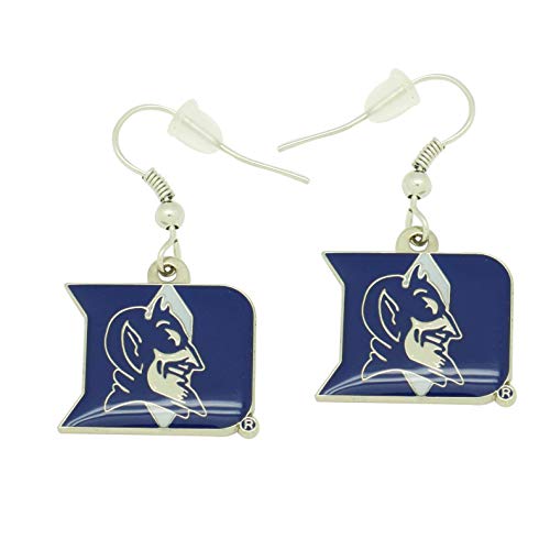 NCAA Duke Blue Devils Logo Dangler Earrings
